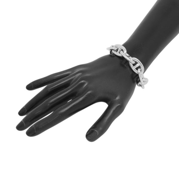 エルメス ブレスレット シェーヌダンクルTGM 9コマ SV925シルバー HERMES ジュエリー