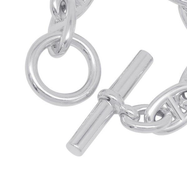 エルメス ブレスレット シェーヌダンクルTGM 9コマ SV925シルバー HERMES ジュエリー