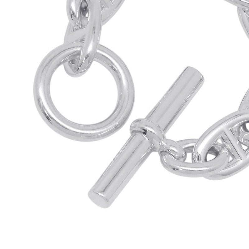 エルメス ブレスレット シェーヌダンクルTGM 9コマ SV925シルバー HERMES ジュエリー