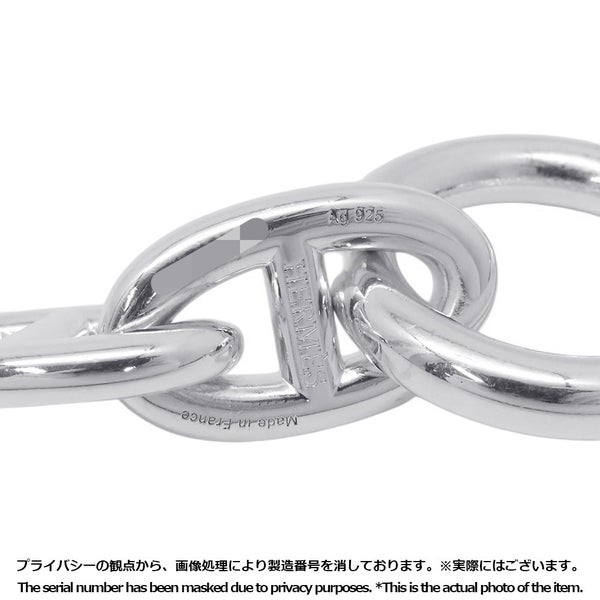 エルメス ブレスレット シェーヌダンクルTGM 9コマ SV925シルバー HERMES ジュエリー