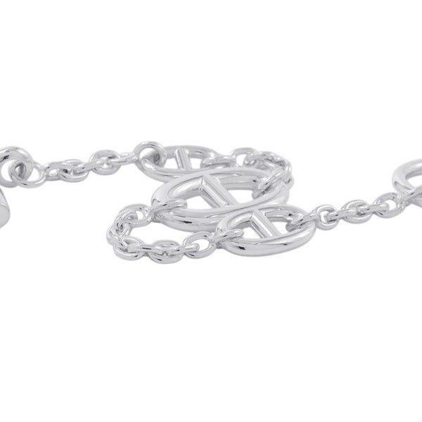 エルメス ブレスレット シェーヌダンクル ファランドール SV925シルバー サイズSH HERMES ジュエリー