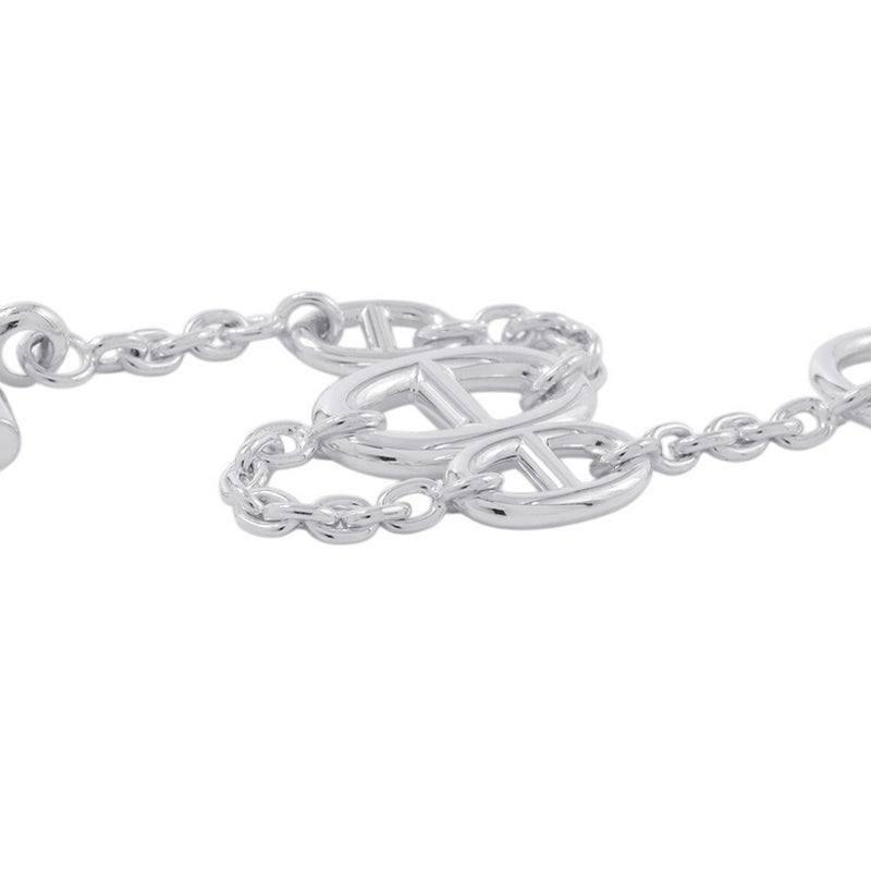 エルメス ブレスレット シェーヌダンクル ファランドール SV925シルバー サイズSH HERMES ジュエリー