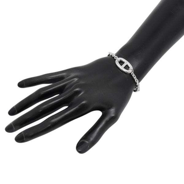 エルメス ブレスレット シェーヌダンクル ファランドール SV925シルバー サイズSH HERMES ジュエリー