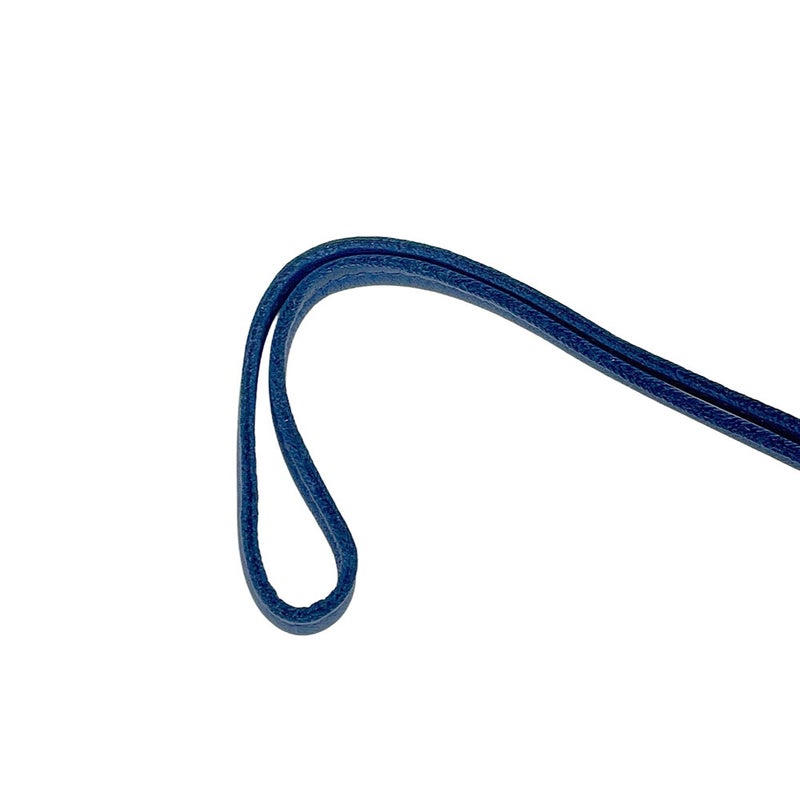 エルメス バッグチャーム ロデオPM セレステ/ブルードマルト/クラフト ラムスキン D刻印 HERMES