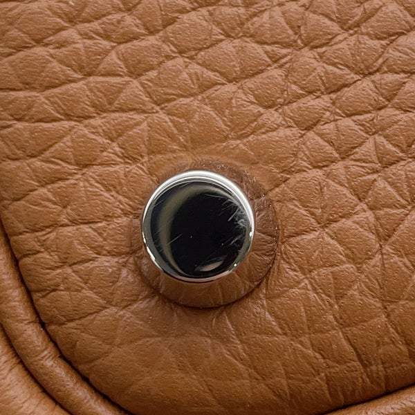 エルメス ハンドバッグ ピコタンロックPM ゴールド/シルバー金具 トリヨンクレマンス K刻印