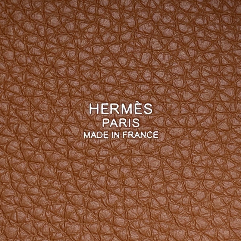 エルメス ハンドバッグ ピコタンロックPM ゴールド/シルバー金具 トリヨンクレマンス K刻印