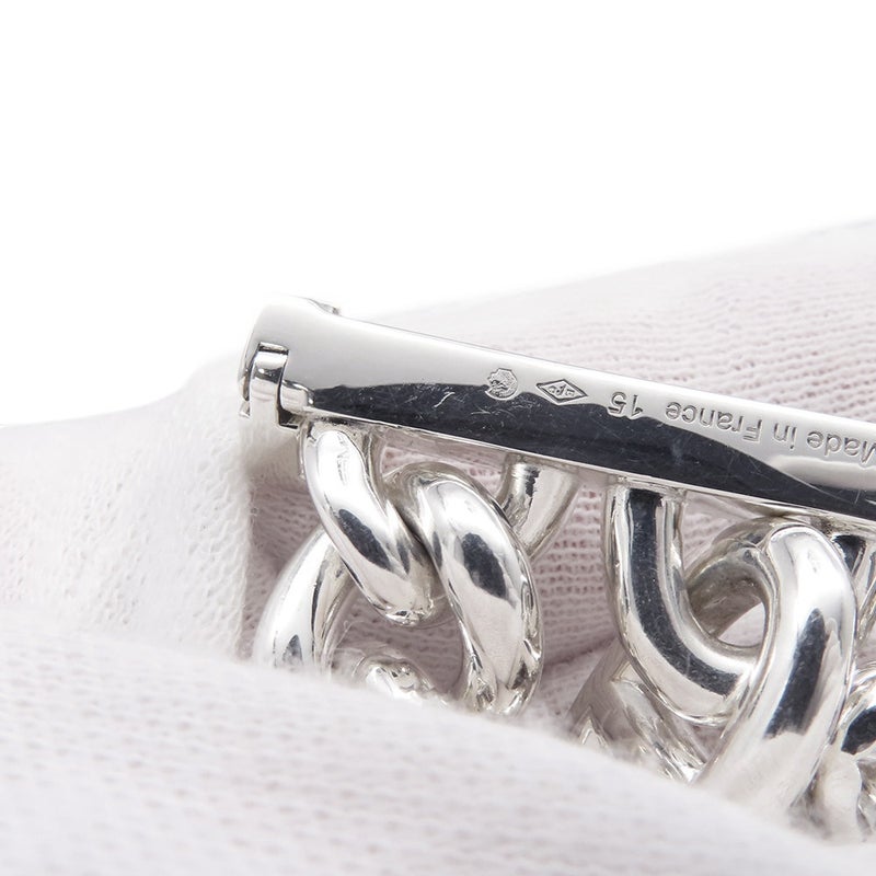 エルメス ブレスレット シェーヌダンクル マルチチェーン サイズ15 SV925シルバー HERMES ジュエリー