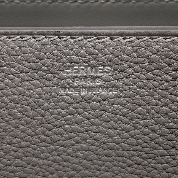 エルメス ハンドバッグ メドール グリメイヤー/シルバー金具 トゴ/スイフト K刻印 ２wayショルダー