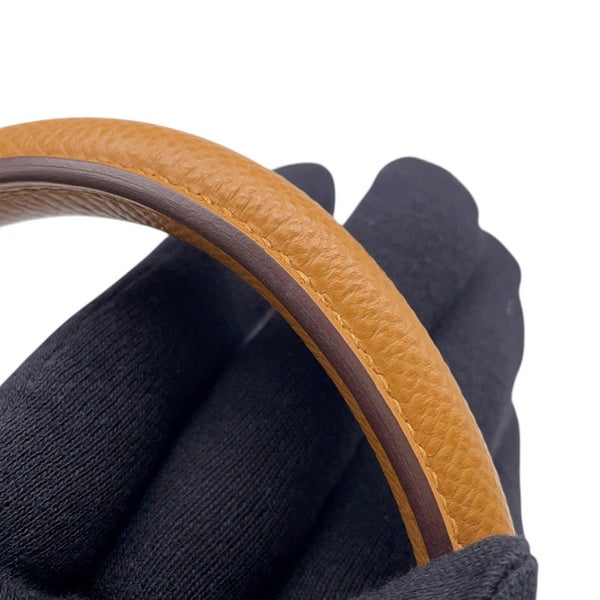 エルメス ケリー25 トリコロール 外縫い ナタ/セサミ/ジョーヌプッサン/シルバー金具 エプソン Z刻印 2wayショルダー