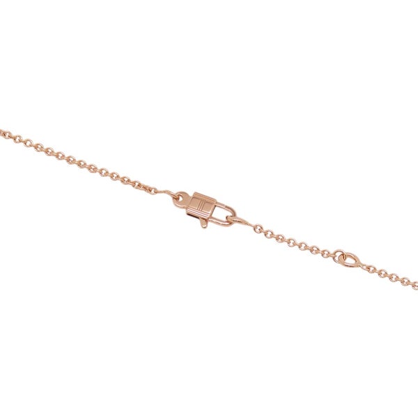 エルメス ネックレス アミュレット コンスタンス ペンダント ダイヤモンド 43P 計0.44ct K18PGピンクゴールド HERMES
