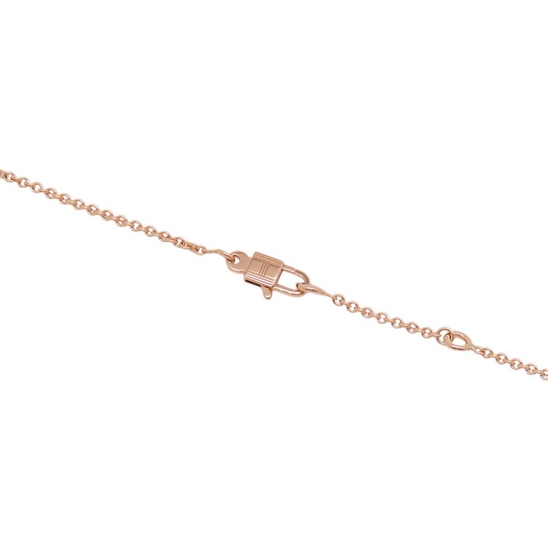 エルメス ネックレス アミュレット コンスタンス ペンダント ダイヤモンド 43P 計0.44ct K18PGピンクゴールド HERMES