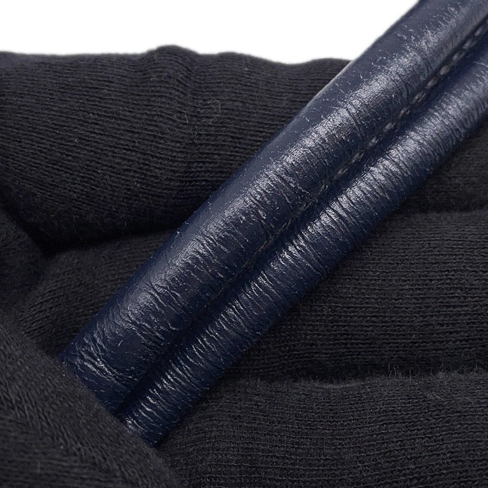 エルメス ショルダーバッグ ウッド ネイビー/ゴールド金具 ボックスカーフ 〇E刻印 エルメス ショルダーバッグ ウッド ネイビー/ゴールド金具 ボックス