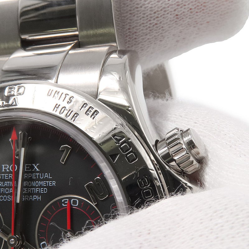 ロレックス コスモグラフ デイトナ K18WG M番 116509 ROLEX 腕時計 黒文字盤
