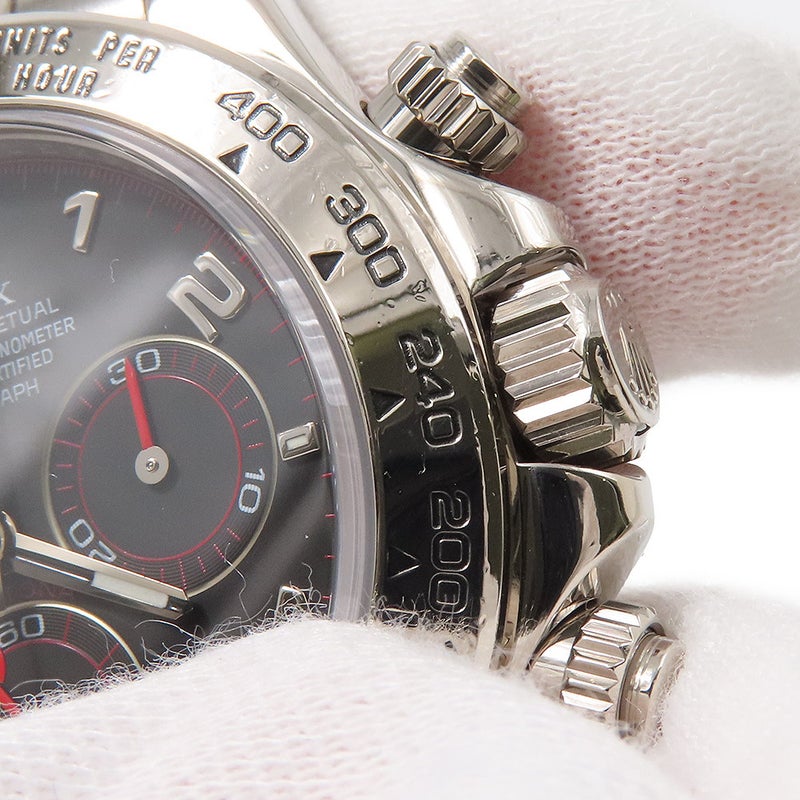 ロレックス コスモグラフ デイトナ K18WG M番 116509 ROLEX 腕時計 黒文字盤