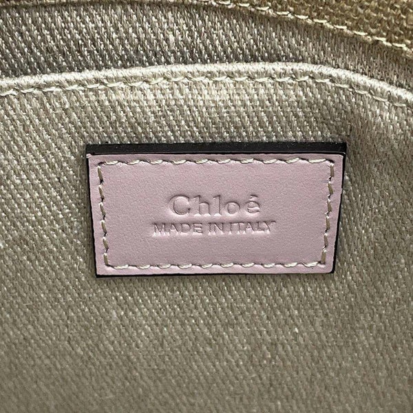 クロエ トートバッグ ウッディ ミニ キャンバス レザー CHC22AP237 Chloe 2wayハンド ショルダーバッグ