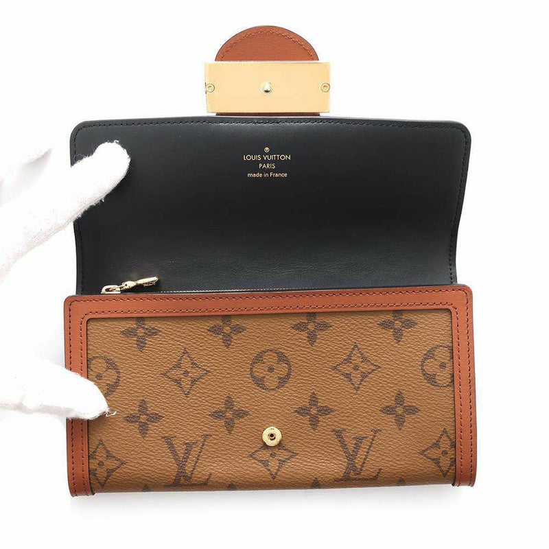 ルイヴィトン 長財布 モノグラム・リバース ポルトフォイユ・サラ ドーフィーヌ M46645 LOUIS VUITTON