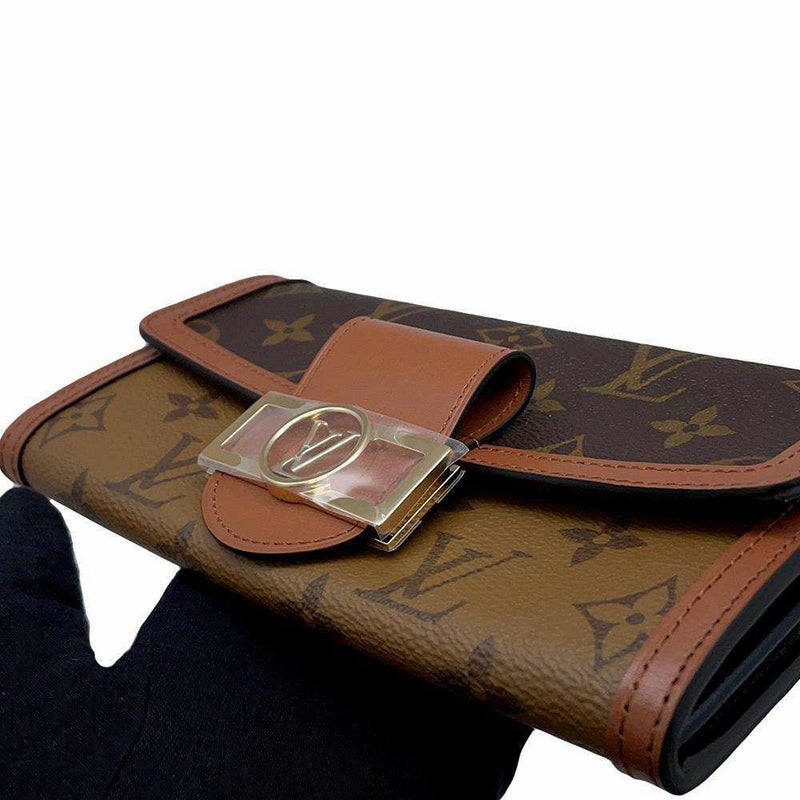 ルイヴィトン 長財布 モノグラム・リバース ポルトフォイユ・サラ ドーフィーヌ M46645 LOUIS VUITTON