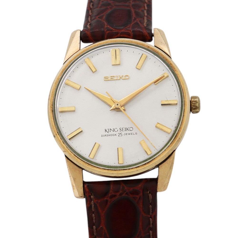セイコー キングセイコー 44KS 2ndモデル 最初期型 ヴィンテージ 442000 SEIKO 腕時計 ウォッチ シルバー文字盤 セイコー キングセイコー 44KS 2ndモデル 最初期型 ヴィンテージ