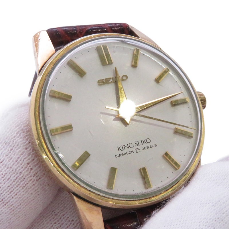 セイコー キングセイコー 44KS 2ndモデル 最初期型 ヴィンテージ 442000 SEIKO 腕時計 ウォッチ シルバー文字盤