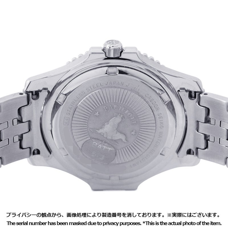 セイコー クレドール パシフィーク GCAX993 SEIKO 腕時計 シルバー文字盤