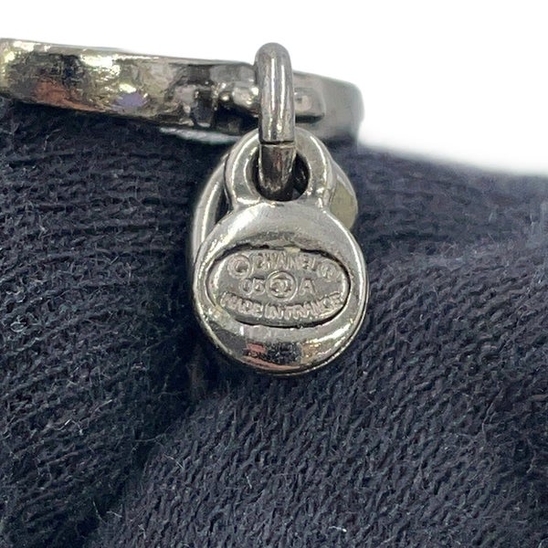 シャネル ブレスレット ココマーク ベルベット ラインストーン フェイクパール 05A CHANEL アクセサリー