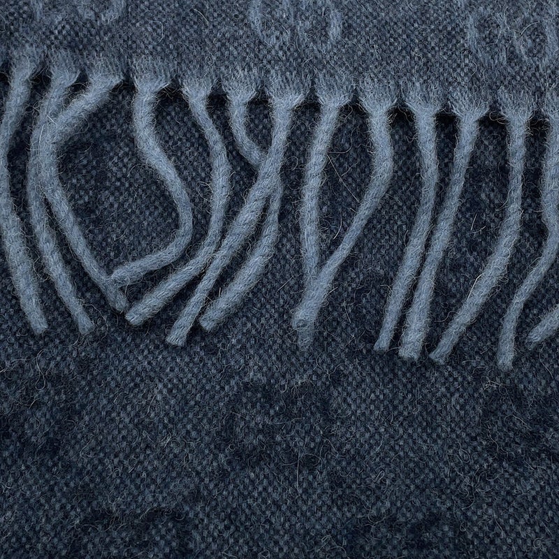 グッチ マフラー ウェビングライン ウール アルパカ 570603 GUCCI ストール メンズ