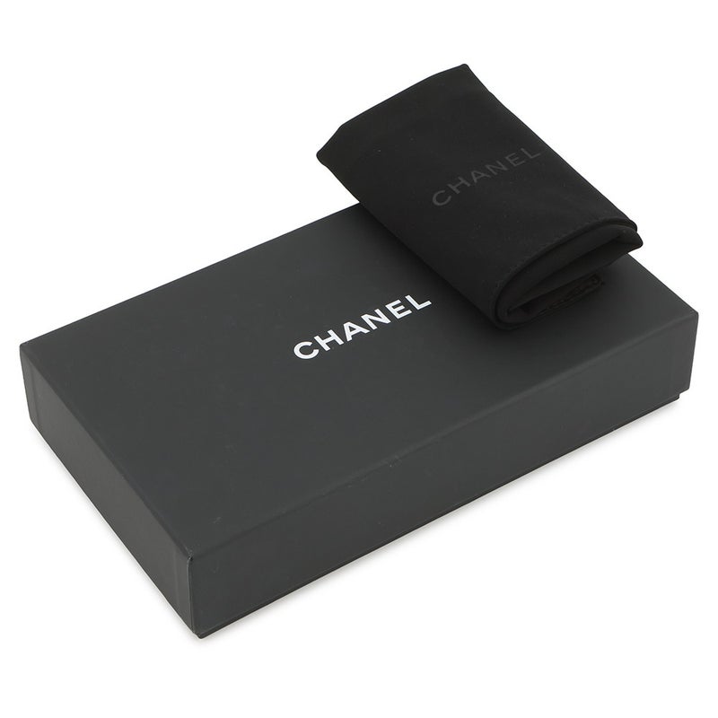 シャネル フォンケース マトラッセ ココマーク ラムスキン パテント AP3559 CHANEL 黒