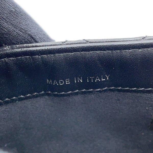 シャネル フォンケース マトラッセ 2.55 ミニ チェーンポシェット ラッキーチャーム カーフレザー A80446 CHANEL 黒