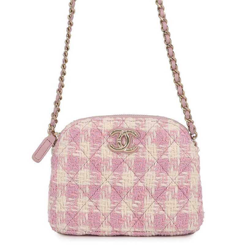 シャネル チェーンショルダーバッグ マトラッセ ココマーク ツイード CD0187 CHANEL ノベルティ