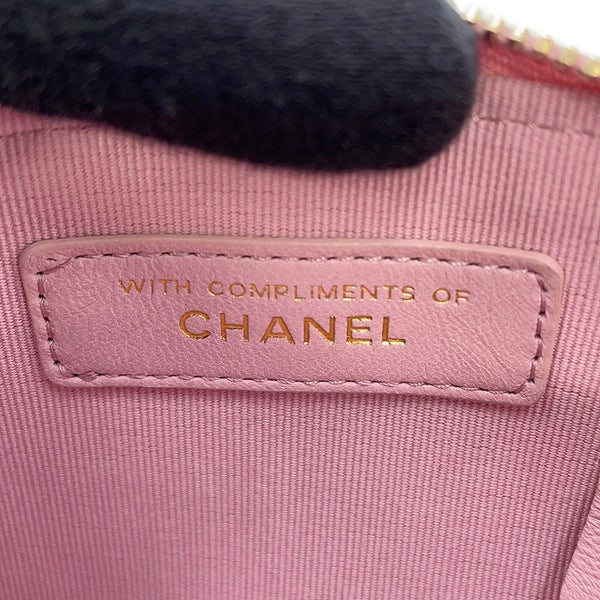 シャネル チェーンショルダーバッグ マトラッセ ココマーク ツイード CD0187 CHANEL ノベルティ