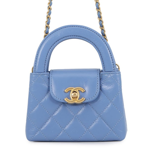 シャネル チェーンショルダーバッグ マトラッセ ココマーク レザー AP3435 CHANEL