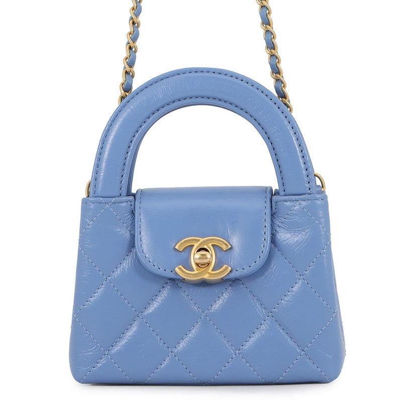 シャネル チェーンショルダーバッグ マトラッセ ココマーク レザー AP3435 CHANEL