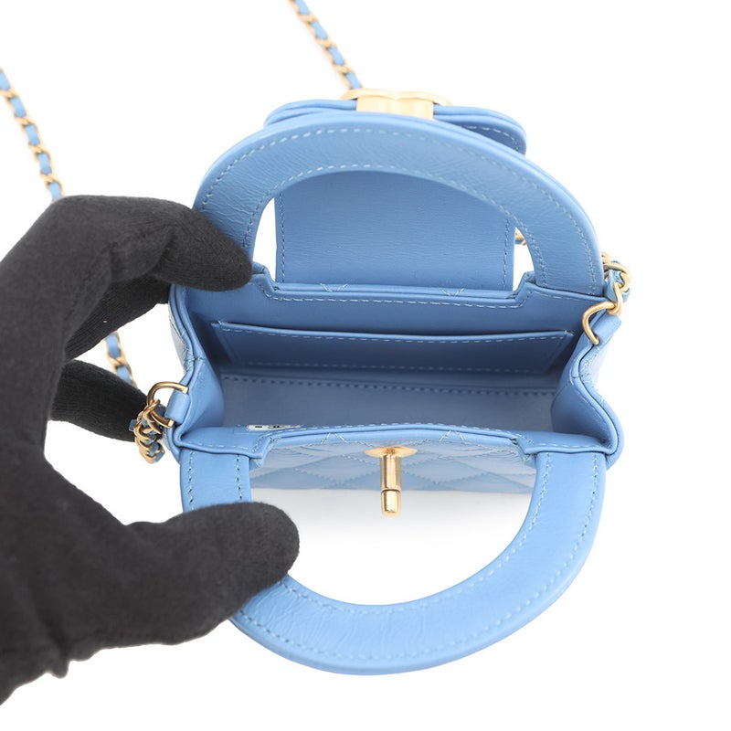 シャネル チェーンショルダーバッグ マトラッセ ココマーク レザー AP3435 CHANEL