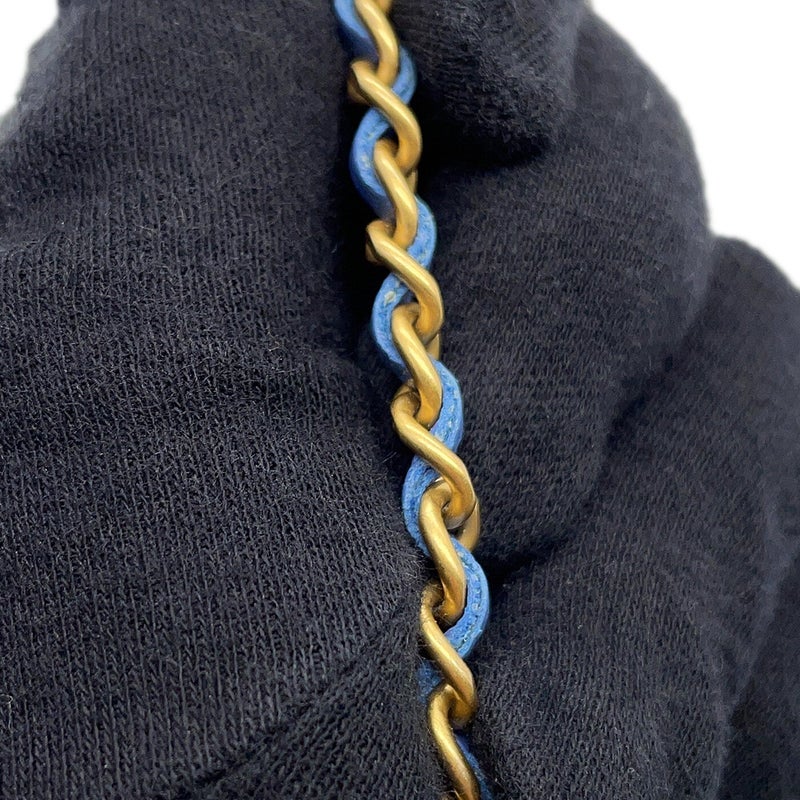 シャネル チェーンショルダーバッグ マトラッセ ココマーク レザー AP3435 CHANEL