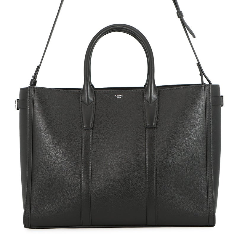 セリーヌ トートバッグ ミディアム カバ マラケ サプルカーフレザー 116273 CELINE 黒 2way