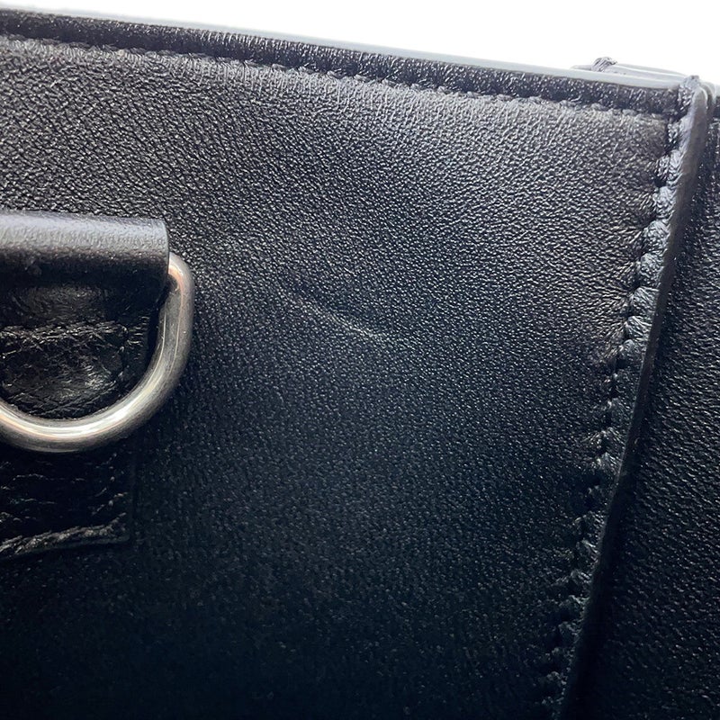 セリーヌ トートバッグ ミディアム カバ マラケ サプルカーフレザー 116273 CELINE 黒 2way