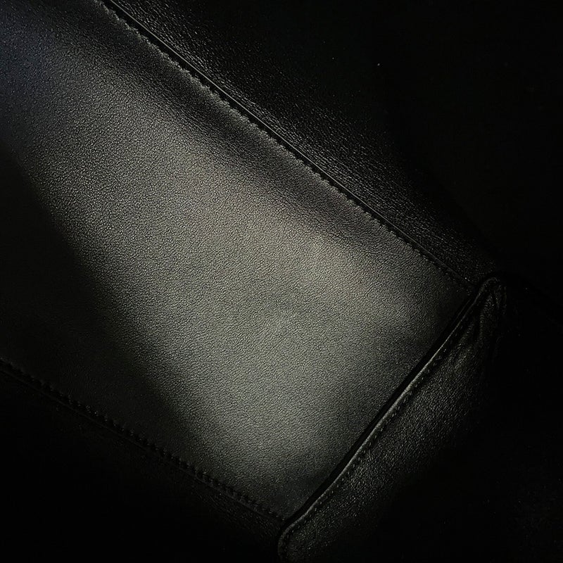 セリーヌ トートバッグ ミディアム カバ マラケ サプルカーフレザー 116273 CELINE 黒 2way