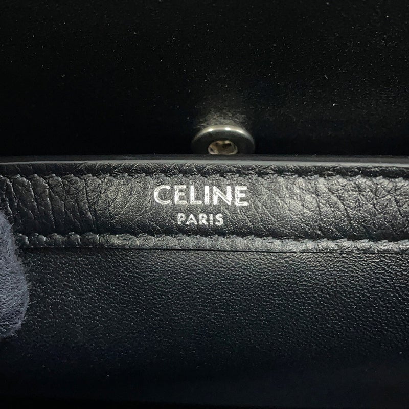 セリーヌ トートバッグ ミディアム カバ マラケ サプルカーフレザー 116273 CELINE 黒 2way