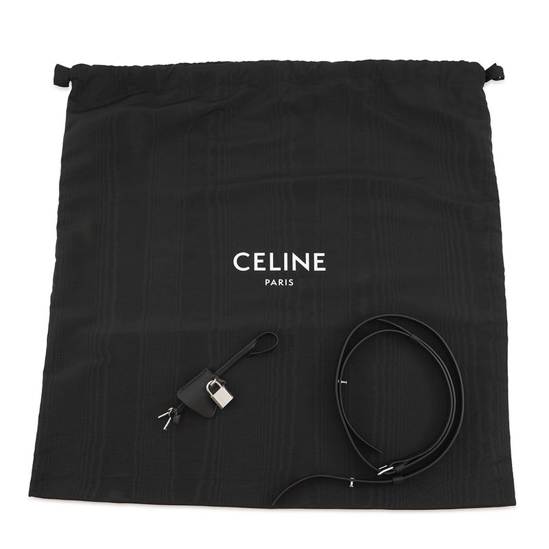 セリーヌ トートバッグ ミディアム カバ マラケ サプルカーフレザー 116273 CELINE 黒 2way