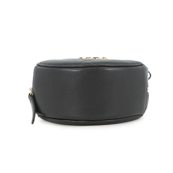 シャネル チェーンショルダーバッグ シャネル19 マトラッセ ココマーク ラムスキン AP0945 CHANEL 黒