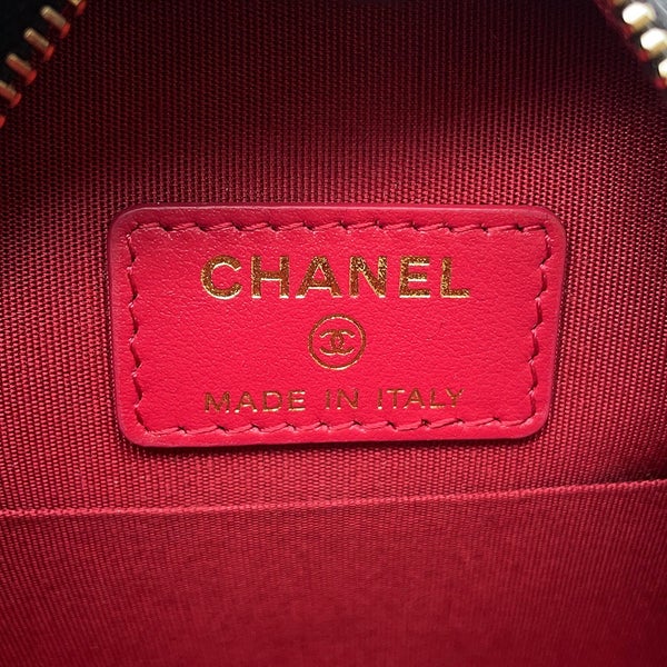 シャネル チェーンショルダーバッグ シャネル19 マトラッセ ココマーク ラムスキン AP0945 CHANEL 黒