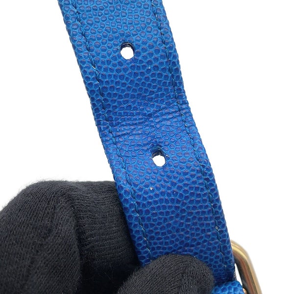 シャネル ボディバッグ ココマーク マトラッセ ミニチェーンベルトバッグ キャビアスキン CHANEL ウエストポーチ