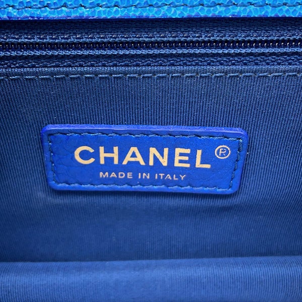 シャネル ボディバッグ ココマーク マトラッセ ミニチェーンベルトバッグ キャビアスキン CHANEL ウエストポーチ