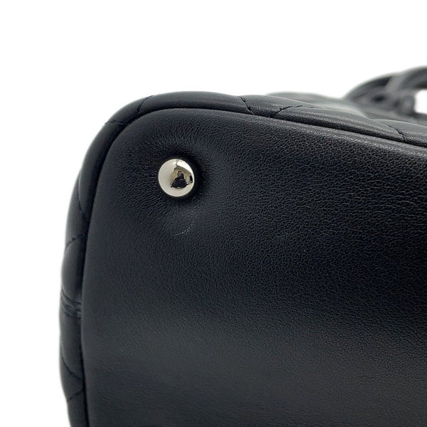 シャネル ハンドバッグ カンボンライン ココマーク ミディアムトート ラムスキン/パテント A25167 CHANEL バッグ 黒