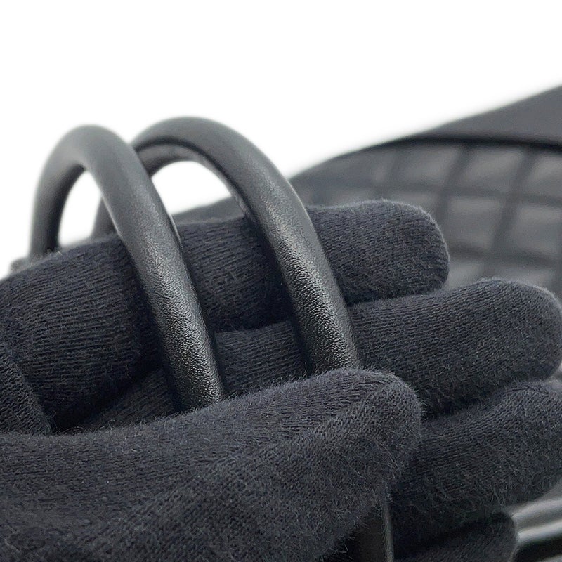 シャネル ハンドバッグ カンボンライン ココマーク ミディアムトート ラムスキン/パテント A25167 CHANEL バッグ 黒