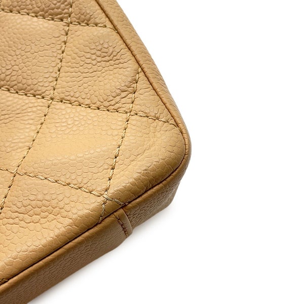 シャネル チェーントートバッグ ココマーク マトラッセ GST キャビアスキン A50995 CHANEL