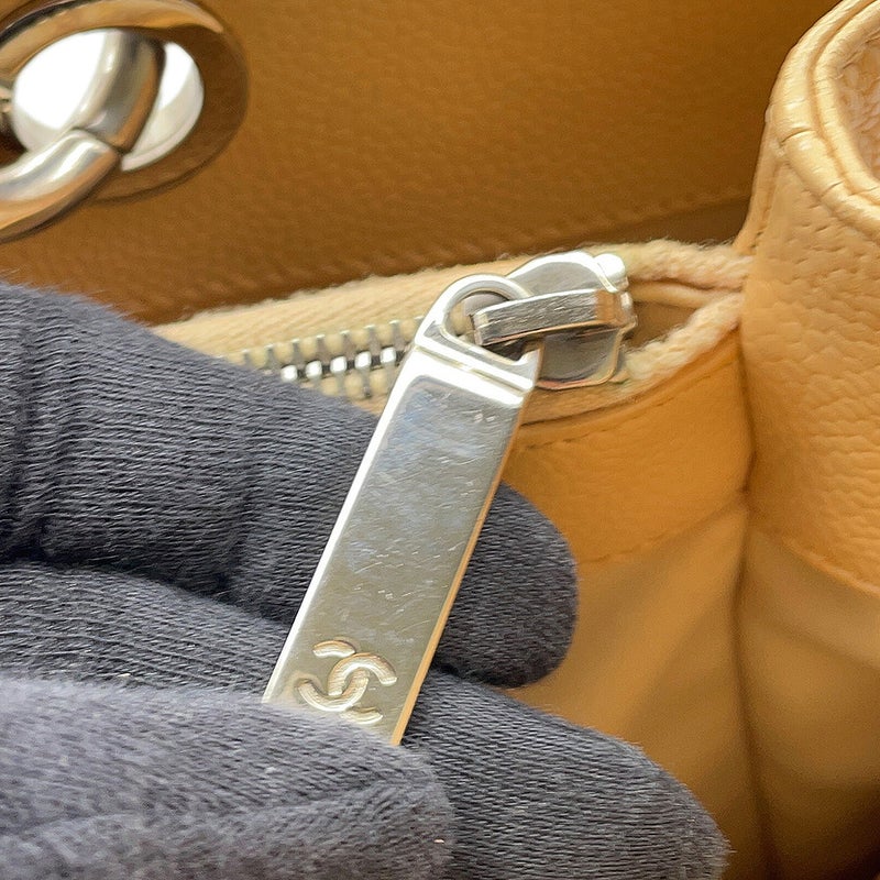 シャネル チェーントートバッグ ココマーク マトラッセ GST キャビアスキン A50995 CHANEL