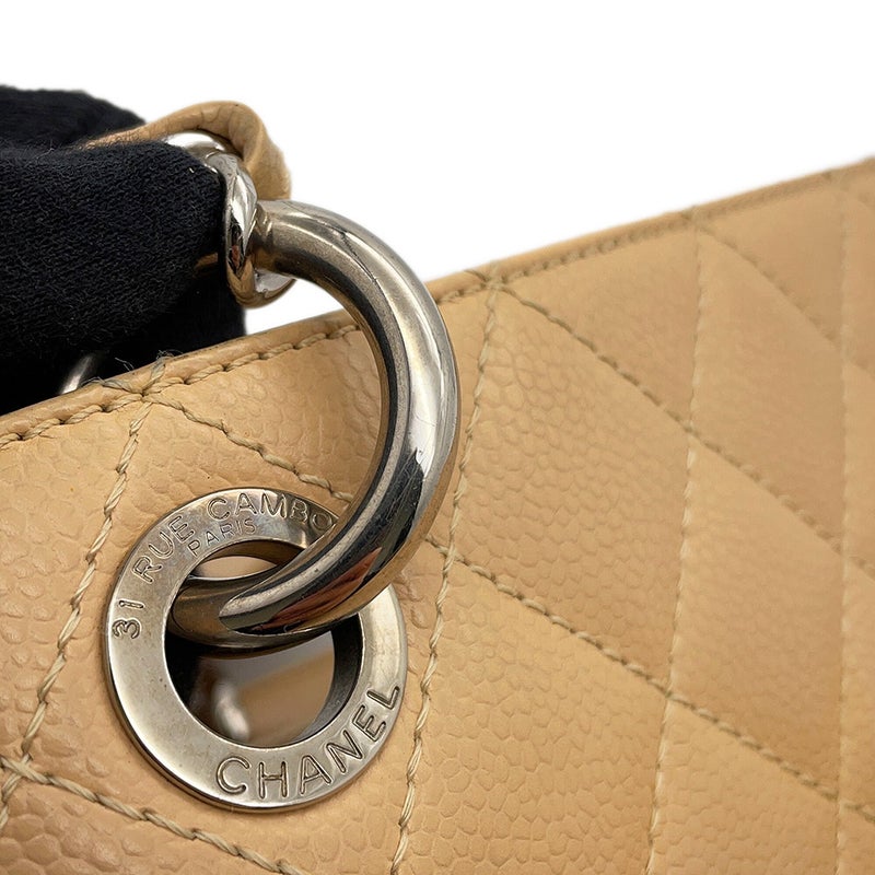 シャネル チェーントートバッグ ココマーク マトラッセ GST キャビアスキン A50995 CHANEL