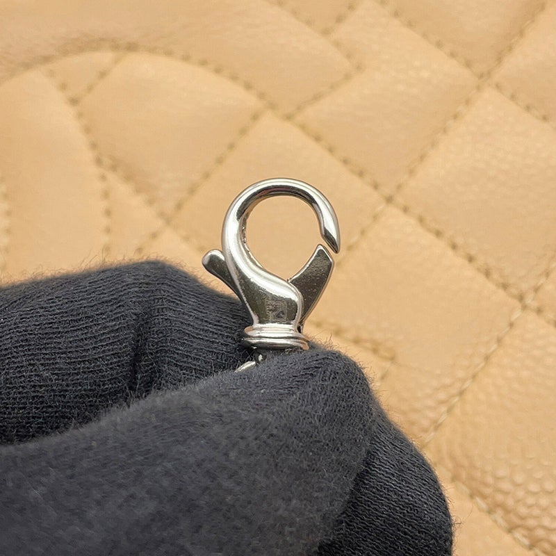 シャネル チェーントートバッグ ココマーク マトラッセ GST キャビアスキン A50995 CHANEL