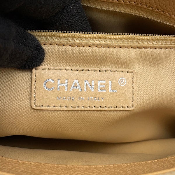 シャネル チェーントートバッグ ココマーク マトラッセ GST キャビアスキン A50995 CHANEL